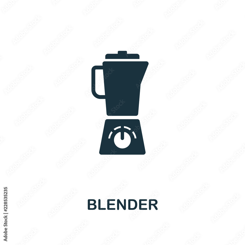 Poster blender icon. premium style design from household icon collection. ui and ux. pixel perfect blender 