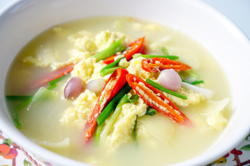 Thai Food,Steamed egg.3