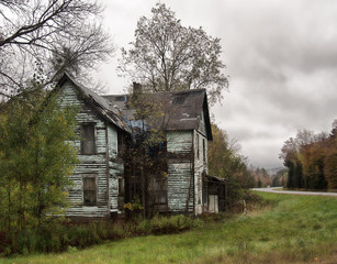 Obraz premium Abandoned home in The Adirondacks