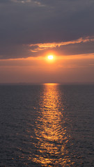 Fototapeta premium Sonnenuntergang am Meer