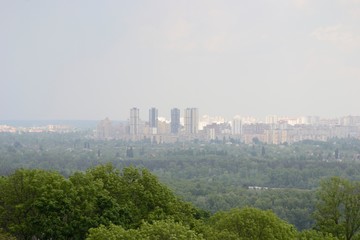 Fototapeta premium View to Kyiv