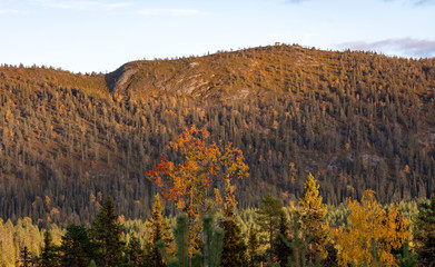 autumn in the mountains