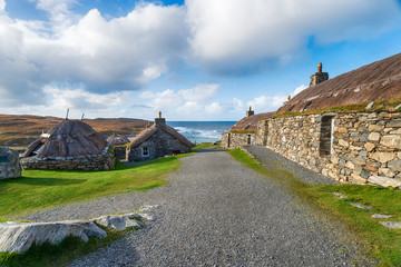 Thatched Crofts on the Isle of Lewis © Helen Hotson