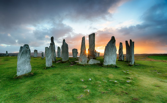 The Callanish Stones on the Isle of Lewis