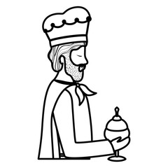 wise man manger character