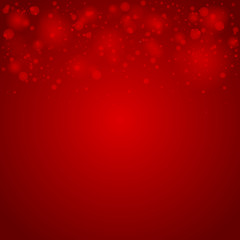 Red background with place for text. Vector illustration ESP10