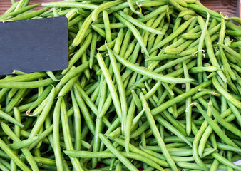 Background of Green String French Beans