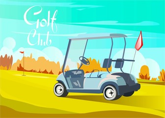 Golf club car sport design