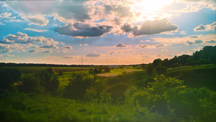 Fototapeta premium Sunset