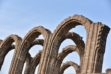 Bara Kaman, the unfinished mausoleum of Ali Adil Shah II in Bijapur, Karnataka, India © travel sojourns