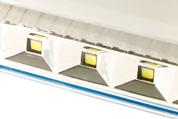 LED lamp. Photo Close-up