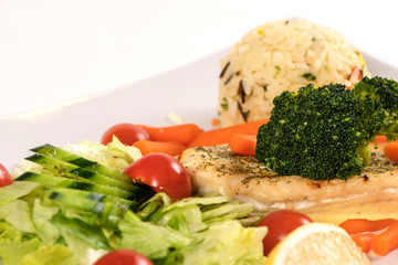Baked fish file