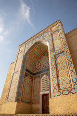 Entrance gate at the Shah-i-Zinda Ensemble, Samarkand, Uzbekistan