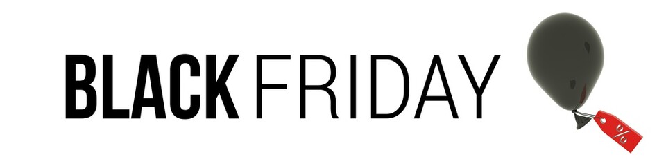 Black Friday Discount illustration in very high resolution
