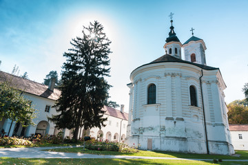Fototapeta premium a beautiful old Orthodox monastery