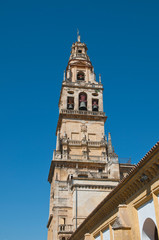 Fototapeta na wymiar Glockenturm, Mezquita-Catedral, Córdoba, Andalusien, Spanien