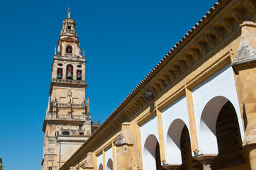 Glockenturm, Mezquita-Catedral, Córdoba, Andalusien, Spanien