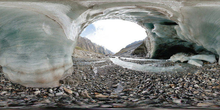 Tseyskii Glacier, Alagirskiy Rayon, Russia