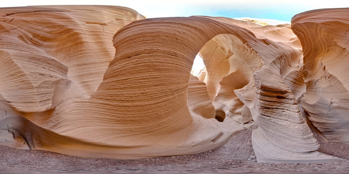 Secret Canyon In Sinai, The Arch, Qesm Sharm Ash Sheikh, Egypt