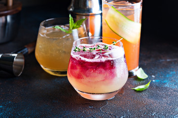 Variety Seasonal Cocktails