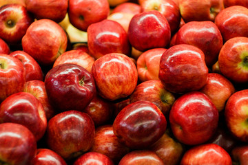 apples filling the entire screen, apple background