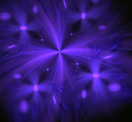 White Purple blured fractal background. Fantasy fractal texture. Digital art. 3D rendering. Computer generated image.