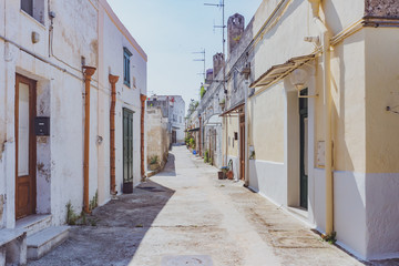 Fototapeta na wymiar Streets of the sassi of Matera, Italy