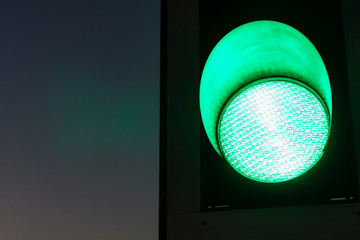 Traffic lights – green