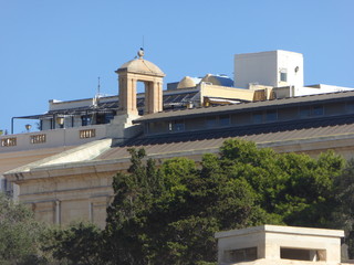 Fototapeta na wymiar Festungsstadt Valletta - Maltas Hauptstadt im Mittelmeer