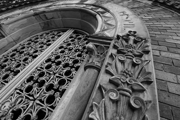 Tür mit Details