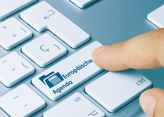Fototapeta premium Europäische Agenda
