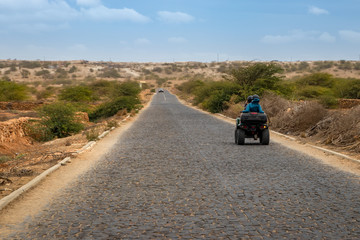 Quadtour zu zweit auf Boa Vista, Kapverden