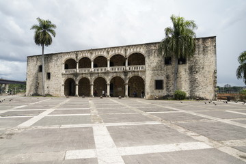 Fototapeta premium Christopher Columbus's sons house Dominican Republic