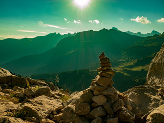 stone balancing