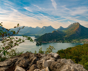 lac & ciel graphique