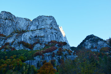 Autumn paint the mountains in Mello’s valley