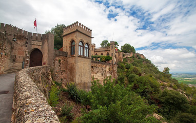 Fototapeta na wymiar Castello di Xativa