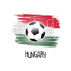 Soccer-Football Concept. Hungary.