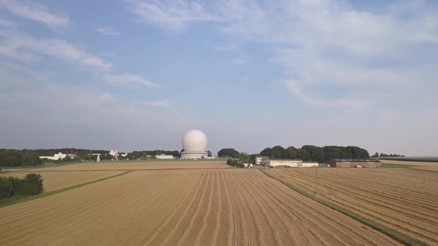 4K Drone Aerial FGAN field science
