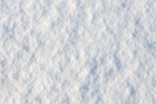 texture of a snowy background close-up