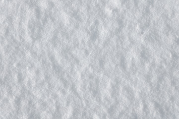 texture of a snowy background close-up