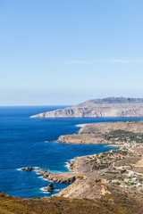 Greek coastline on Peloponnese, Mani Peninsula