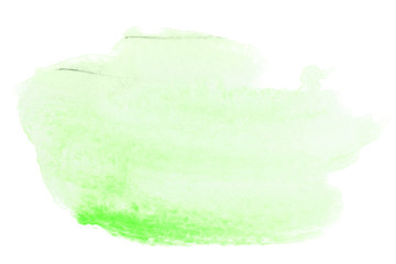 light green watercolor stain