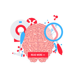 Neurology vector concept