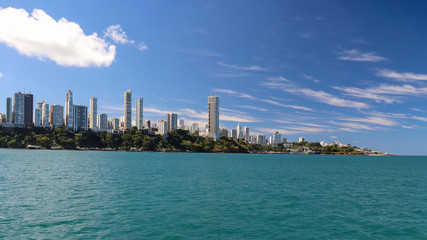 Fototapeta premium Skyline of Salvador, Bahia, Brazil