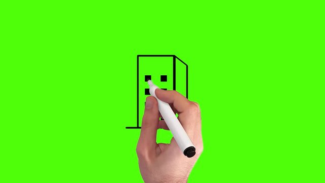 Immobilien – Whiteboard Animation mit Greenscreen
