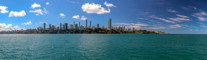 Skyline of Salvador, Bahia, Brazil