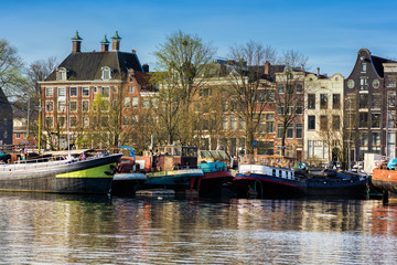Amsterdam Oosterdok cityscape