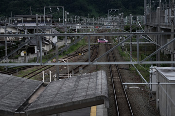 故郷の駅から