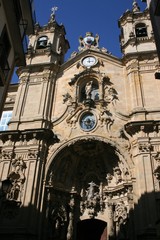 Fototapeta na wymiar Iglesia Donostia